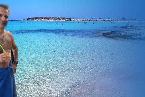 mitsotakis_paralia_kriti_slpress