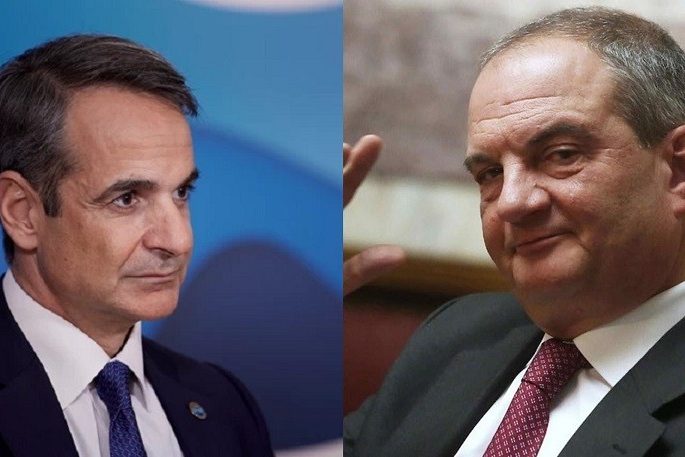 Μητσοτάκης-Κώστας-Καραμανλής