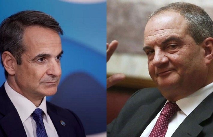 Μητσοτάκης-Κώστας-Καραμανλής