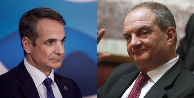 Μητσοτάκης-Κώστας-Καραμανλής