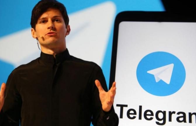telegram- Pavel Durov