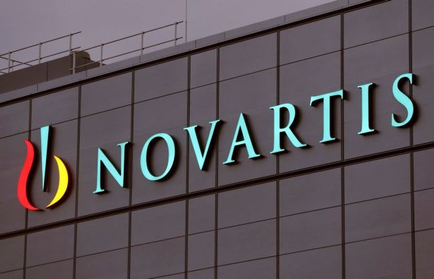 FILE PHOTO: Swiss drugmaker Novartis’ logo is seen in Stein