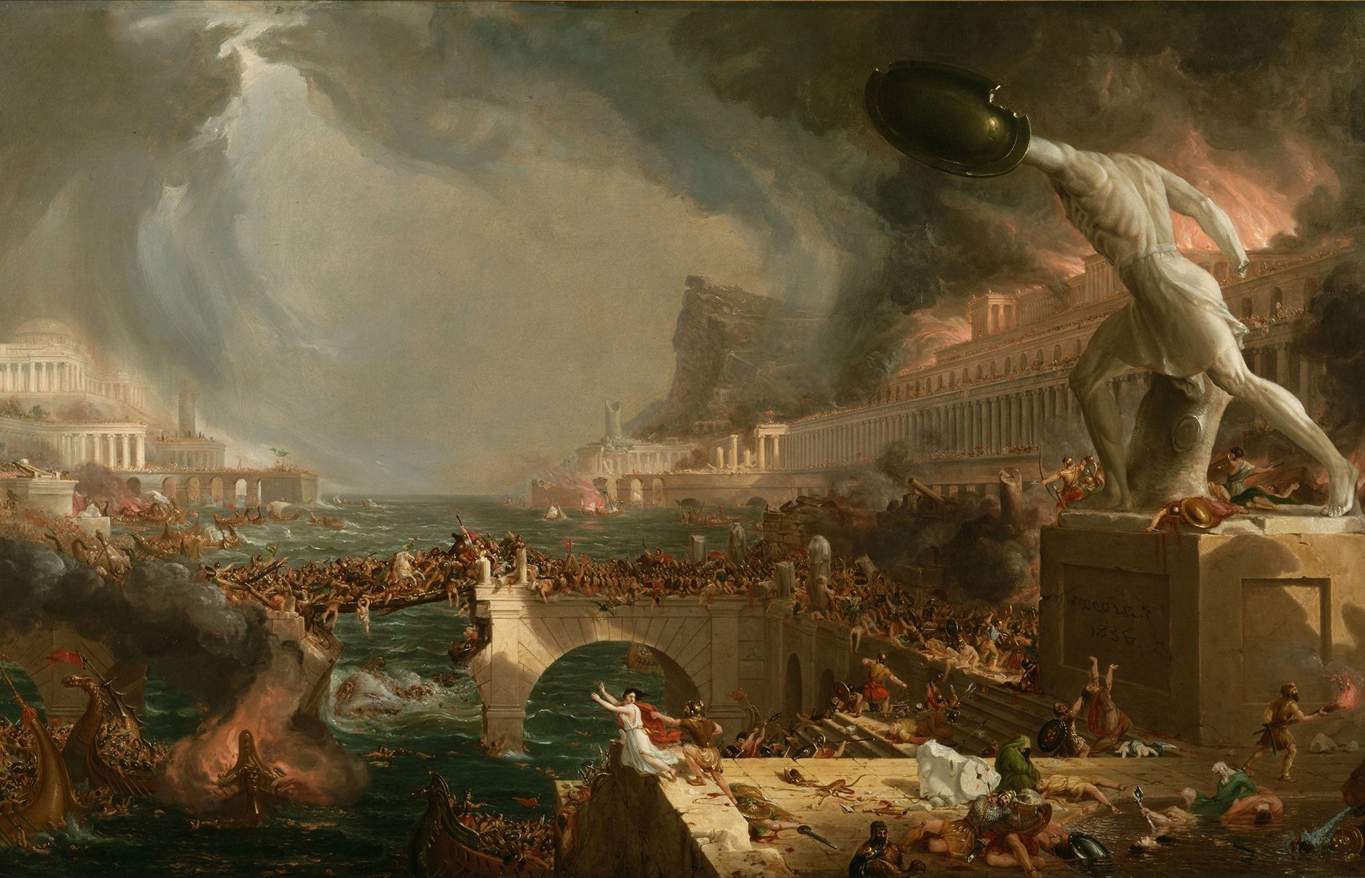 essay-cole_thomas_the_course_of_empire_destruction_1836