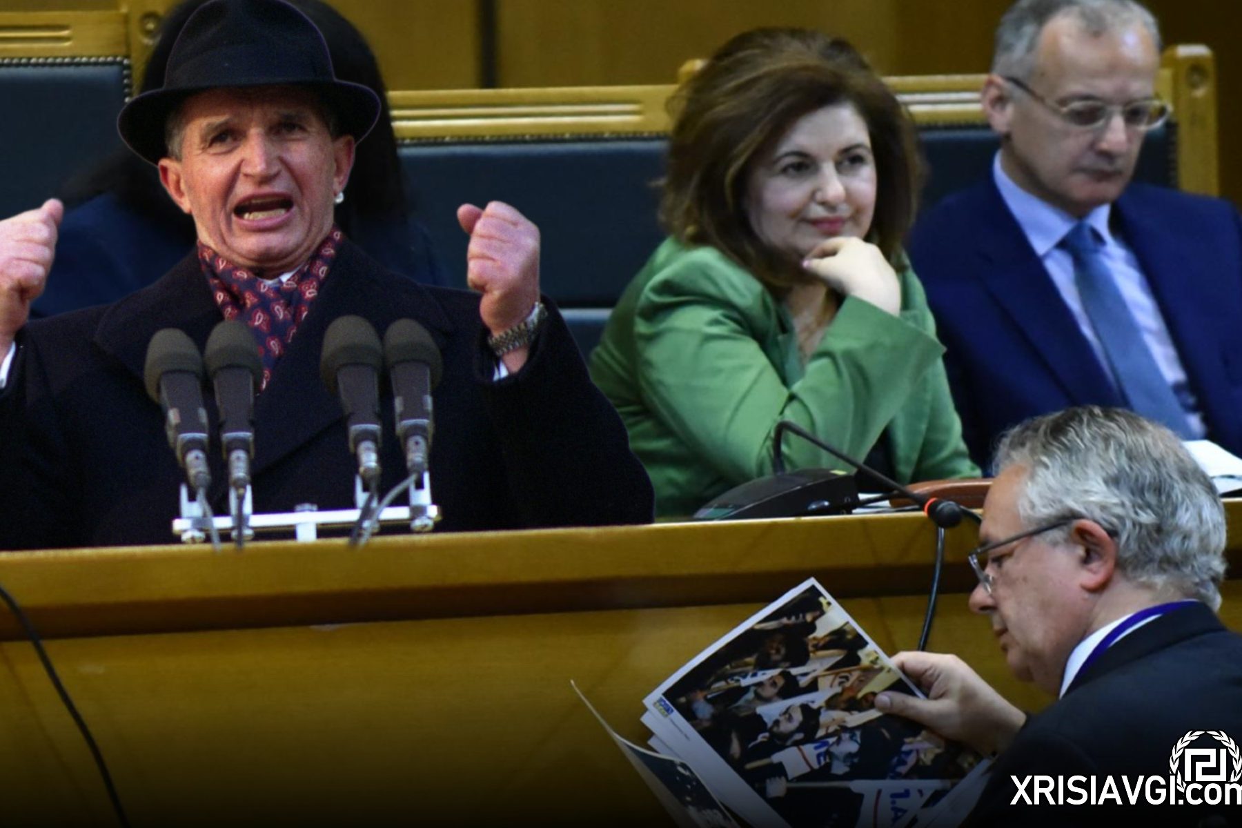 Αλιβιζάτοwς τσαουσεσκου