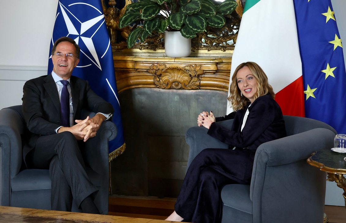 NATO Secretary General visits Italy